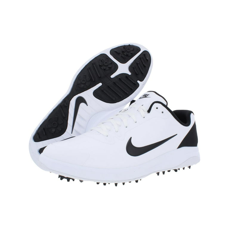 Nike Infinity G Men's Waterproof Spiked Golf Shoes Black-White Size 10.5W -