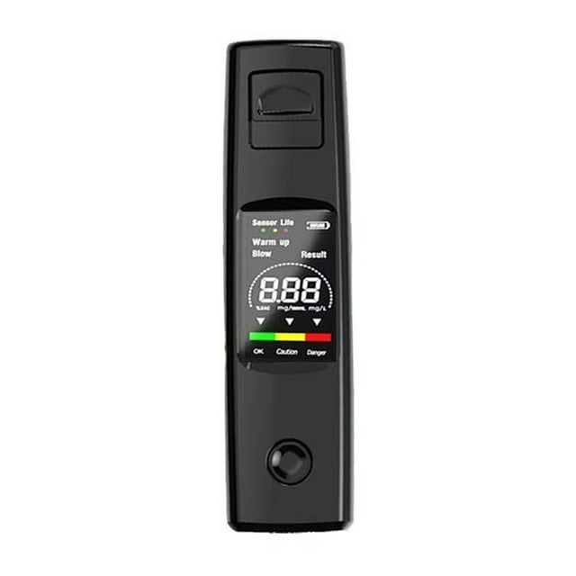 Portable Breathalyzer High Precision BAC Tester for Vehicle Drivers with Type C Rechargeable Design and 0199% Measurement Range