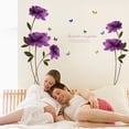 thumbnail image 1 of EGNMCR Autocollants Muraux, Autocollants Mignons DIY Rose Violet Amovibles Décoration Maison Autocollants Muraux, 1 of 8