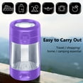thumbnail image 3 of Estuche de Hierbas LED Recargable WDOplteas 50 Ml con Tapa aumento púrpura, 3 of 5
