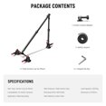 thumbnail image 2 of NEEWER Triple Suction Cup Car Mount Kit, Carbon Fiber Camera Mount with Action Camera Adapter, NATO Rail & 24"/60cm Extension Pole Compatible with GoPro Insta360, 2.2lb/, 2 of 8