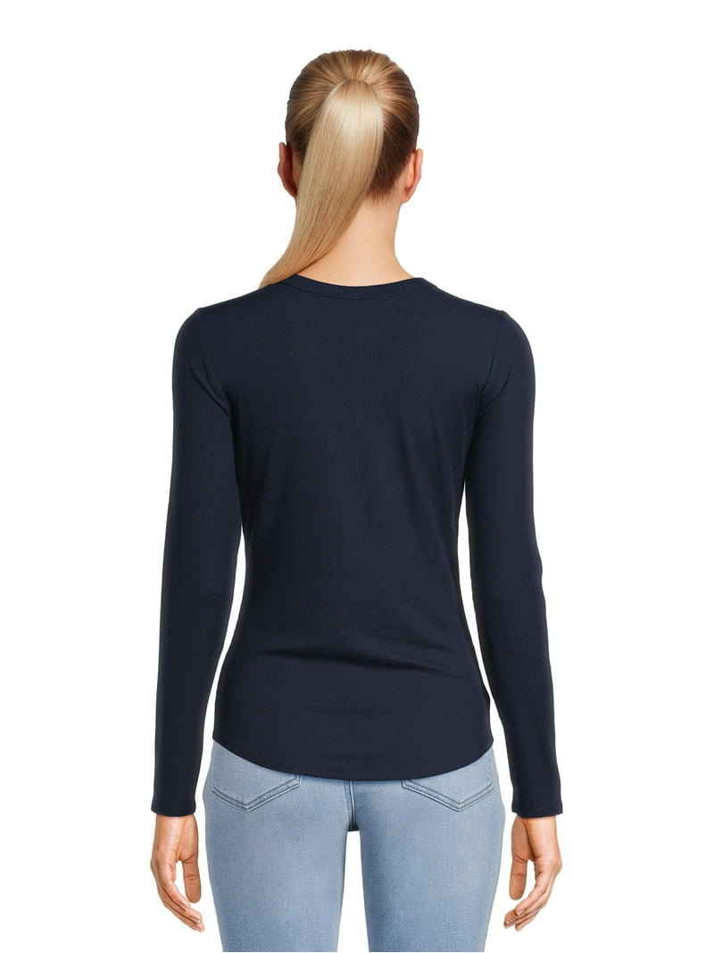 トップス everyone cotton border long sleeve tee L everyone border long sleeve tee shirt (NAVY) | everyone