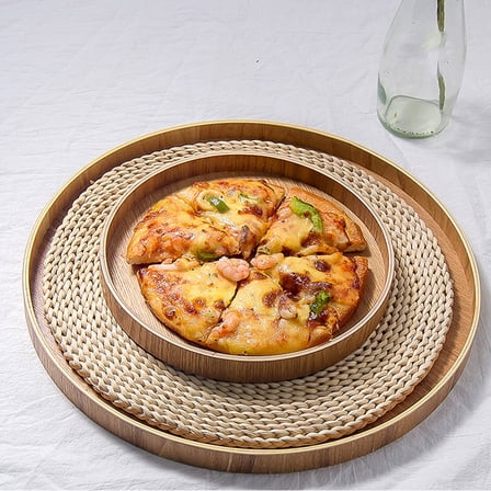 CATIEBYE 1Set Snack Plate 10.6in Diameter For Home Use