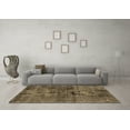 thumbnail image 3 of Ahgly Company Indoor Round Oriental Brown Industrial Area Rugs, 6' Round, 3 of 4