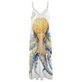 thumbnail image 4 of Octopus in The Mysterious Ocean Fine Art Sleeveless Dress Summer Dress Woman 2025, 4 of 7