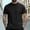 002Black, variant on Mens Solid Color T-Shirts Cotton Crewneck Short Sleeve Tees Vintage Washed Basic Loose Workout Tops