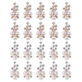 thumbnail image 2 of jifeng 20 Pieces Rhinestone Charms Crystal Beads for Jewelry Making Headdress DIY Craft, 2 of 9