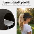 thumbnail image 5 of Tdxkok Women Ponytail Friendly UPF50 Foldable Wide Brim Sun Hat Light Headwear for Summer Hiking Beach Outdoor Travel Daily Activity, 5 of 8