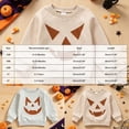 thumbnail image 4 of Gerichy Toddler Baby Girl Boy Halloween Sweatshirt Long Sleeve Pumpkin Shirt Crewneck Sweater Top 6 12 18 24 Months 2T 3T 4T Fall Clothes, 4 of 7