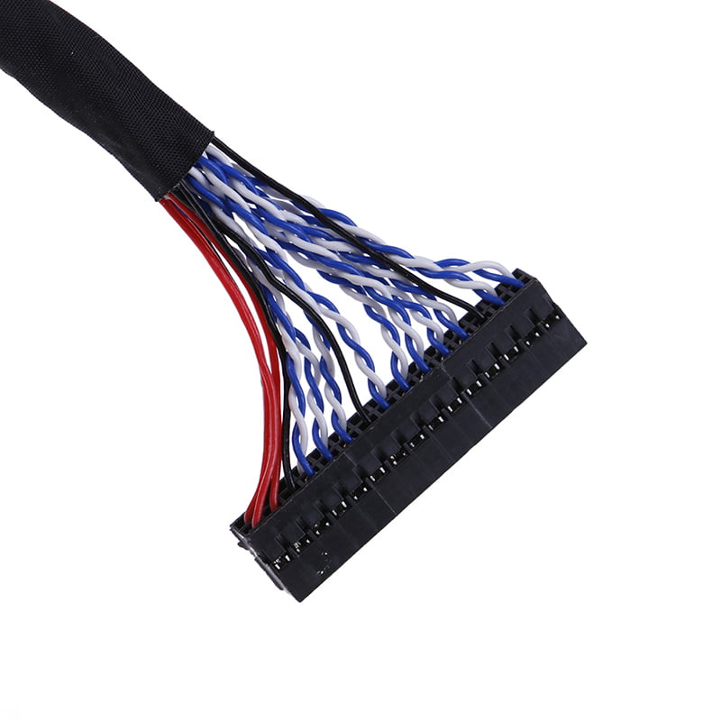 Cable Length: Other Occus 8 Bit LVDS Cable FIX-30 Pin 2ch for 17 19 22 26 inch LCD/LED Panel Controller 25cm Z17 