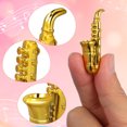 thumbnail image 3 of TAILTOSS 1 Set Miniature Musical Instruments Toy Golden for Hobbyists, 3 of 6