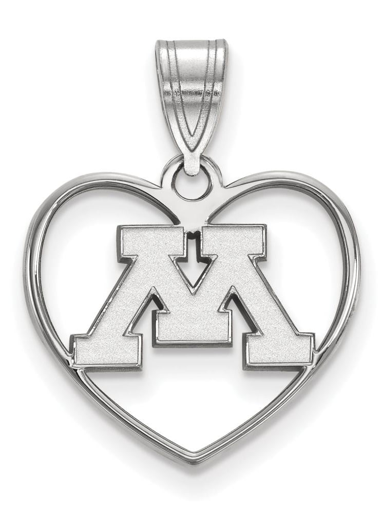 Lex /& Lu LogoArt Sterling Silver Indiana University Small Dog Tag