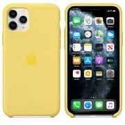 Soft Gel Liquid Silicone Shock Proof (Yellow) Case Cover For Apple iPhone 11