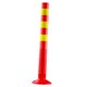 thumbnail image 4 of Poste de bolardo de 28" de alto. Accesorio multifuncional para estacionamiento, ideal para supermercados, comunidades residenciales y carriles. Rojo y amarillo, 4 of 8