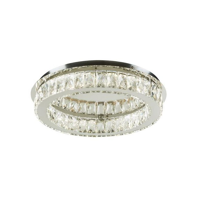 PLC Lighting 90075PC Equis 1-Pendentif Lumière&44; Chrome Poli