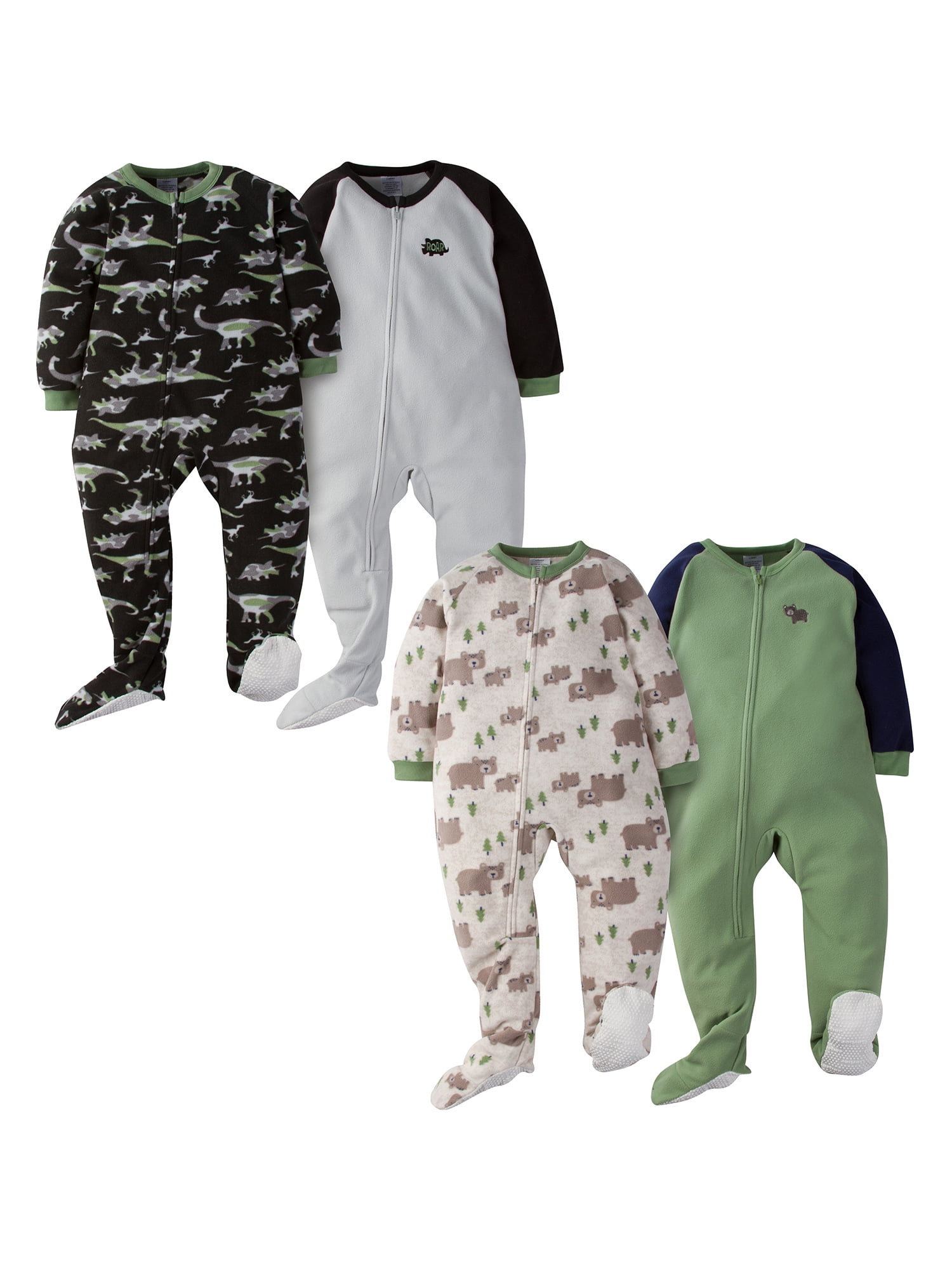 Gerber - Gerber Baby Boys Microfleece Blanket Sleeper ...