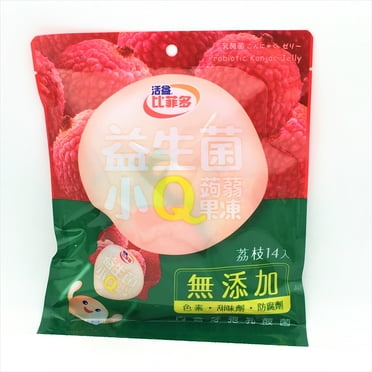 Bifido Konjac Jelly - Lychee Flavor 280g/(14bags)比菲多蒟蒻果凍荔枝口味