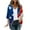 Multicolor, variant on Women's 4th of July Kimono Cardigans,Summer Sheer Lightweight Cardigan Women 3/4 Sleeve Shrug Kimono Casual American Flag Star Stripe Cover Ups Loose Front Open Chiffon Coverup,Multicolor