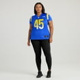 thumbnail image 6 of Women's Nike Neal Johnson Jr  Royal Los Angeles Rams Game Jersey, 6 of 7