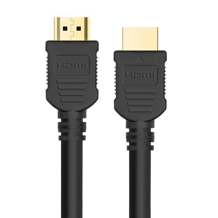Ultrapoe 25FT HDMI Cables Cord with Ethernet ARC UHD TV PS4/3 PC Apple TV 1 Pack Black