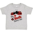 thumbnail image 3 of Inktastic My Uncle Loves Me with Cute Ladybugs Boys or Girls Baby T-Shirt, 3 of 5