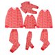 thumbnail image 1 of Navidad mujer mamá impreso blusa Tops con pantalones conjunto de pijamas a juego familiar Fridja  nalpqowj888, 1 of 9