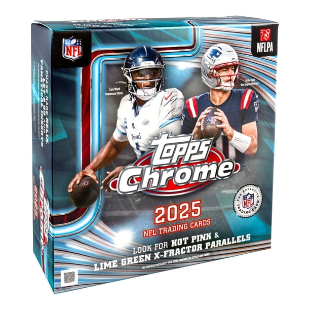 ゲームセンター・ゲームカード TOPPS CHROME 2025 Topps Chrome NFL Football Trading Cards Mega Box - Walmart.ca