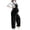 A68 Black-Maternity Jumpsuits for Women, variant on Maternity Corduroy Overalls Back Elastic Waist Maternity Jumpsuits for Women Comfortable Adjustable Straps Pregnancy Jumpsuit with Pockets M