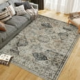 thumbnail image 2 of Yesurprise 1150Gsm 100% Polyester Area Rugs 350Gsm Velvet, Pearl Velvet Washed Back Folding Printed Carpet, Xm-Persia-Romantic Time Beige, 6*9ft(183*274cm), 2 of 8