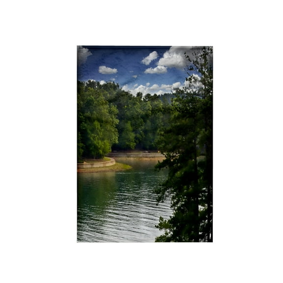 3dRose, Lake Lanier Springs to Life in Georgia Peaceful Art Décor, 15x22 Hand Towel