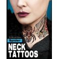 thumbnail image 1 of Tinsley Transfers Spider Neck Tattoo FX Temporary Costume Accessory, 1 of 2