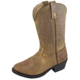 thumbnail image 1 of Bota de vaquero de cuero Annie Brown Distress para niños - Talla EE. UU.: 3 Smoky Mountain Boots 3531C-3R, 1 of 1