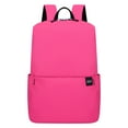 thumbnail image 1 of MIASHUI Fashionable Large Capacity Student Backpack Lightweight Comfortable Outdoor Travel with Solid Color Pattern and Durable Shoulder Straps, 1 of 2