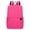 Pink, variant on Beach Bags for Women Summer Soft Large Woven Shoulder Purse Student Backpack Fashion New Pattern Simple Solid Color Lightweight Comfortable Shoulder Strap Outdoor Travel Large Backpack
