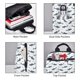 thumbnail image 3 of Balery Cute Shark Mochila ligera para hombre y mujer: duradera e impermeable, ideal para la escuela, el trabajo, viajes y uso diario., 3 of 7