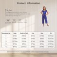 thumbnail image 6 of inlzdz Kids Girls Evening Club Dance Romper Shiny One Piece Jumpsuit Wedding Birthday Party Dress Violet Gold 6, 6 of 6
