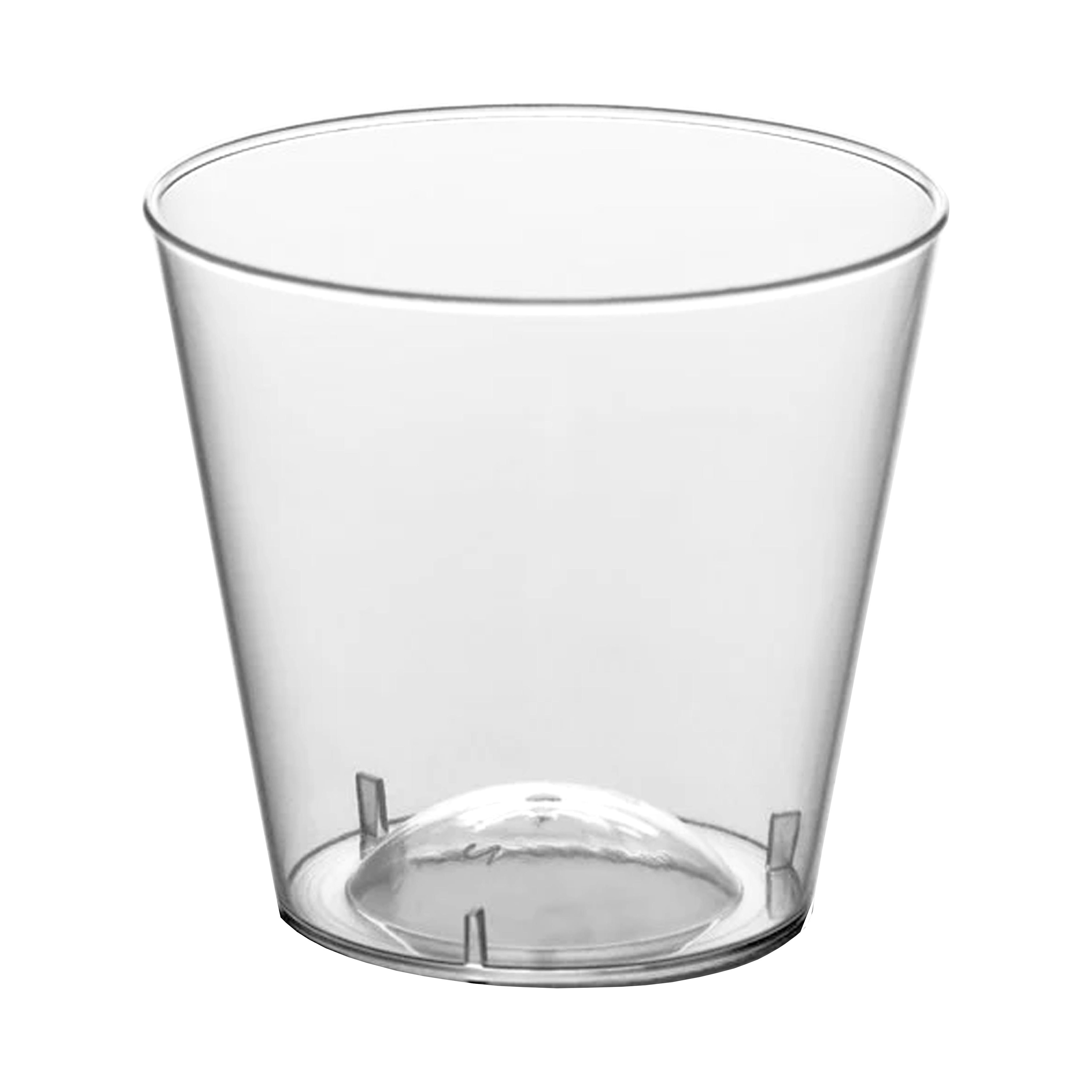 100ct Bulk Clear Disposable Plastic Shot Glasses Jelly Cups Tumblers Party Event