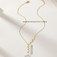 thumbnail image 4 of Korean Dongdaemun Cold Style Long Star Tassel Jewelry Women Versatile Niche Five Pointed Star Y Necklace, 4 of 4