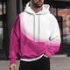 thumbnail image 1 of Sudadera con capucha para hombre, estilo casual, con cuello redondo, estampado, manga larga, blusa de poliéster, 1 of 6