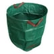 thumbnail image 1 of Bolsa para desechos de jardín resellable de 120 l, plegable, independiente, con diseño de aluminio de 4 asas para una recolección eficiente de hojas, 1 of 5