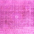 thumbnail image 1 of Ahgly Company Indoor Square Persian Pink Traditional Area Rugs, 5' Square, 1 of 4