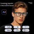 thumbnail image 3 of Gafas inteligentes XHABXKP AI con cámara 4K, Bluetooth y traducción, 3 of 8