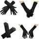 thumbnail image 2 of Guantes árabes musulmanes para mujer, guantes de protección solar, bord de flores, mangas largas de brazo, dedo completo, guantes de mano árabes, 2 of 3