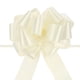thumbnail image 1 of Uxcell 20Pcs 5" x 8" Lazos grandes para envolver regalos, cinta blanca crema para bodas, coches, cestas, regalos, lazo de Navidad, 1 of 6