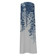 thumbnail image 5 of SZJXBUY Dresses for Women Women's Plus Size Summer Floral Print Casual Dress Vintage Sleeveless Neck V-Neck Midi Tank Dress with Pockets Blue,L, 5 of 5