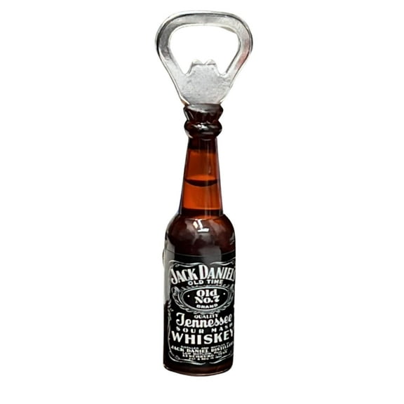 Magnetic Bottle Opener Figure – Jack Daniel's Whiskey Bottle Design: 1CT