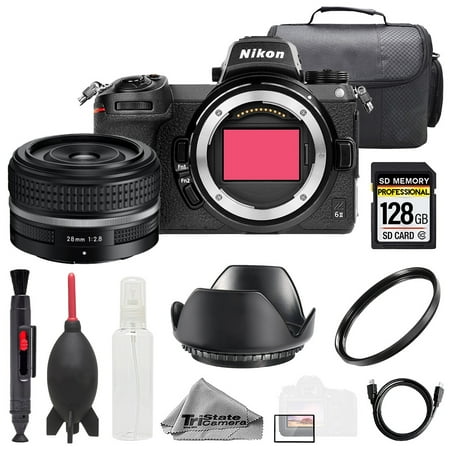 Nikon Z6 II + Z 28mm f/2.8 (SE) Lens +128GB+ Bag+ UV Filter- Basic Kit (International Version)