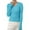Sky Blue, variant on Women's V-Neck Ribbed Knit Pullover Sweater, Slim Fit Soft Stretchable Top for Fall Winter, Comfortable Casual Daily Wear, Versatile Layering Piece for Various Occasions Beige L