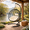Black,Beige 01, variant on Ciphrias Hanging Chair with Stand, Black Beige HDPE Woven Seat with Cushion, Foldable Frame for Indoor Outdoor Garden Balcony