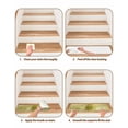 thumbnail image 5 of Stair Treads for Wooden Steps,Yellow Peel and Stick Stair Treads with Adhesive,Retro Oil Painting Modern Abstract Art Aesthetics Non Slip Indoor Stairs Runner Rugs Mats for Elders Dogs 8"x30" 10PCS, 5 of 7